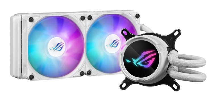 Asus Rog Strix Lc Iii 240 Argb White Edition Aio Liquid Cooler