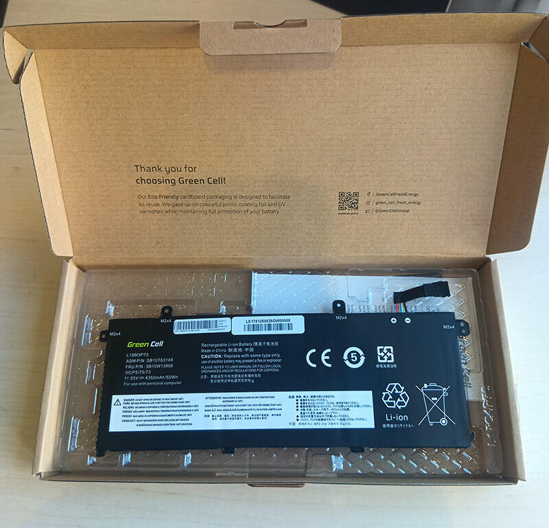 Batteri Lenovo T14 Gen T490 T495 P43s P14s