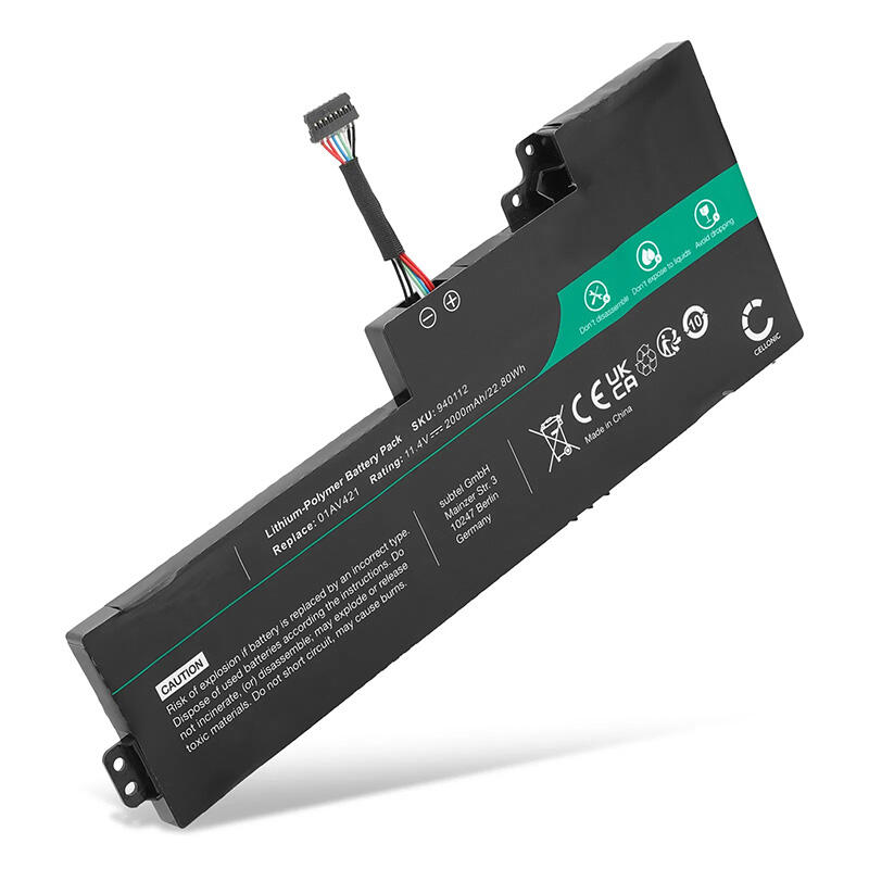 Batteri Til Lenovo Thinkpad T480 T470 T470s T470p A485 A258 A475 01av421