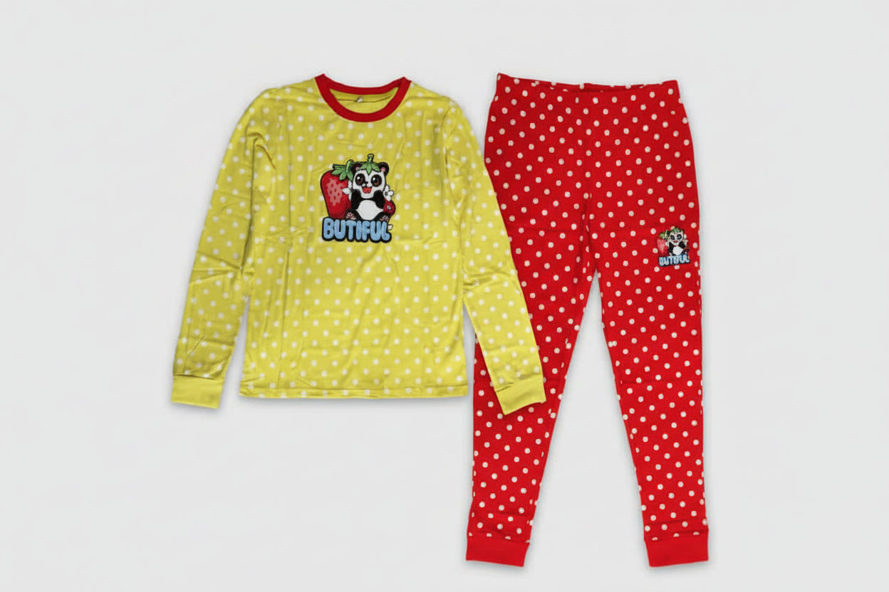 Beduna Butiful Pyjamas Gul Nattøj Geekd Dk