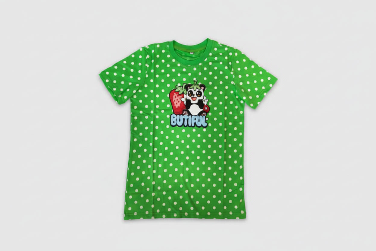 Beduna Butiful Tee Grøn  -shirt Geekd Dk