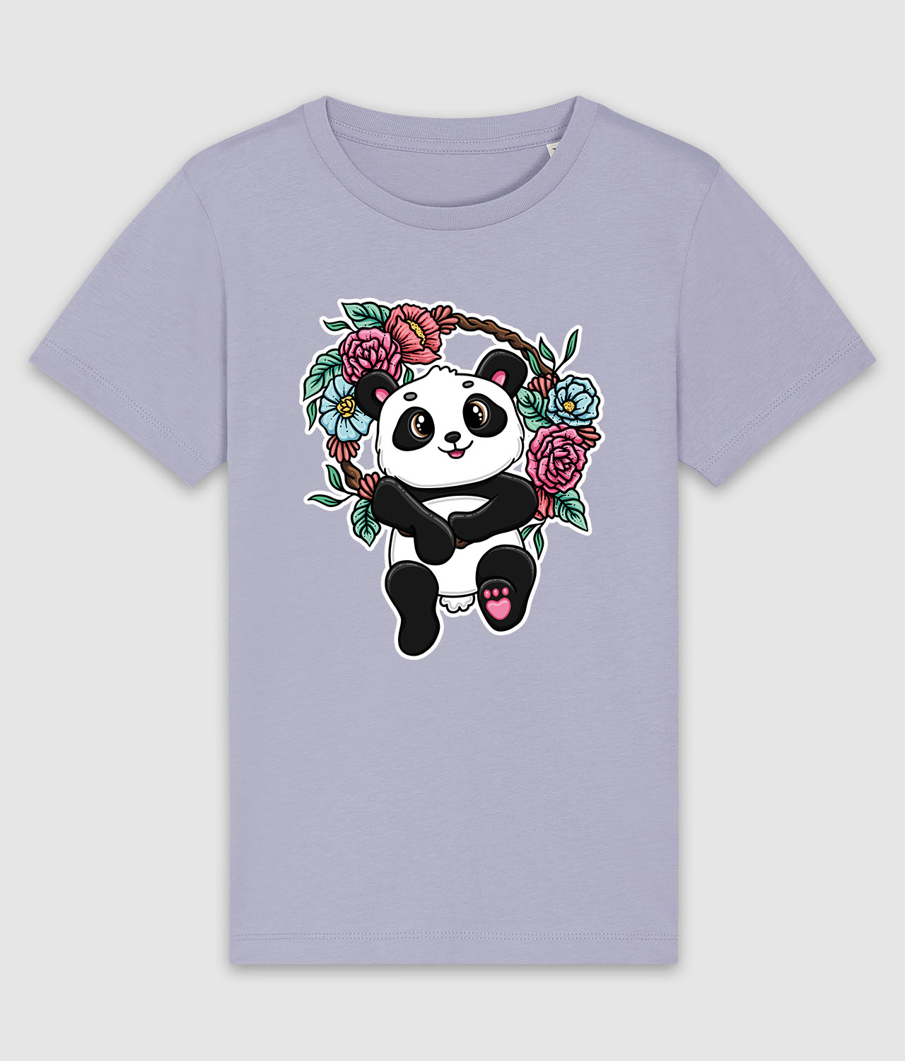Beduna Hyggefis Tee Lilla  -shirt Geekd Dk