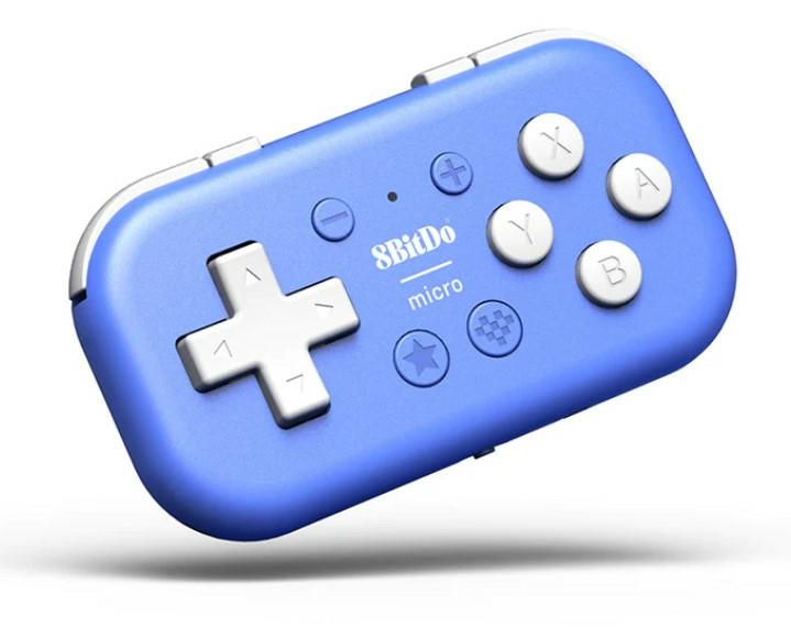8bitdo Micro Bluetooth Gamepad Blå