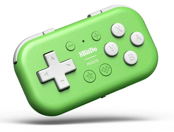 8bitdo Micro Bluetooth Gamepad Grøn Controller Geekd Dk