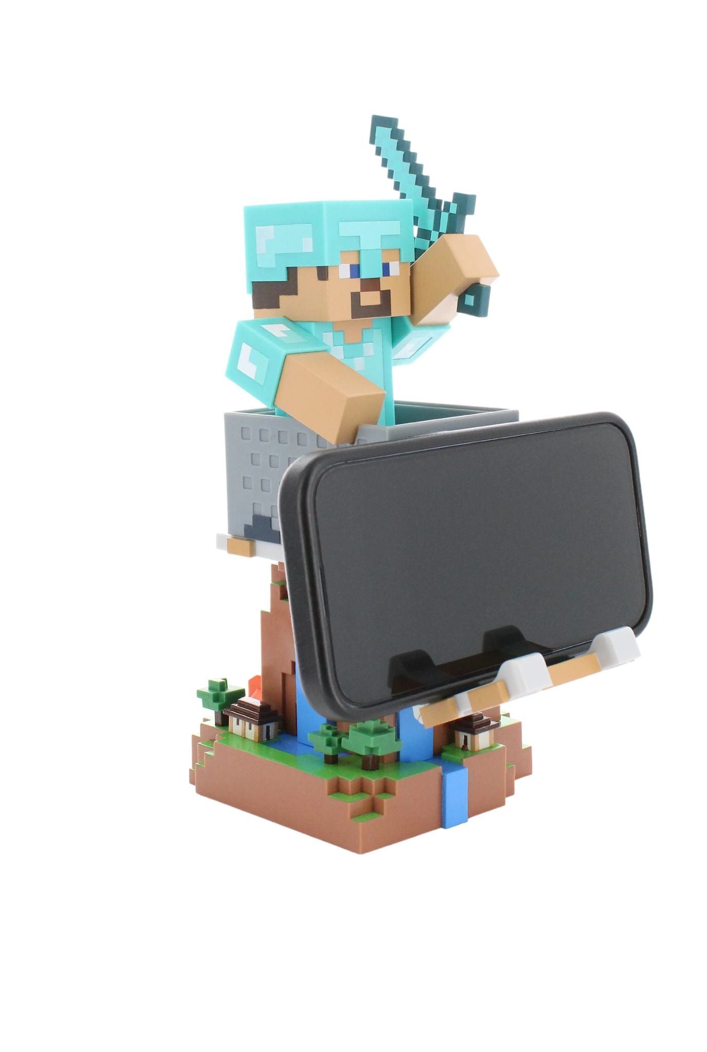 Cable Guys Minecraft: Steve In Diamond Armour