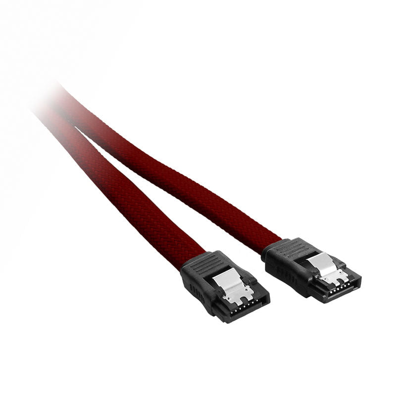 Cablemod Modmesh Sata   Cable 30cm Blood Red