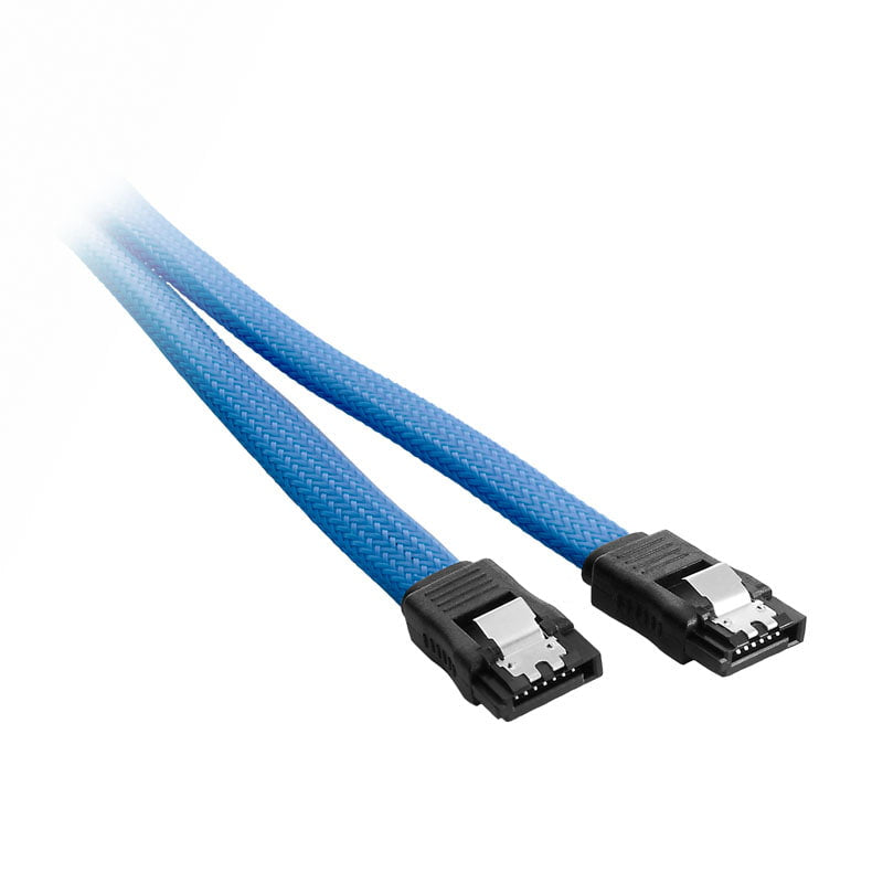 Cablemod Modmesh Sata   Cable 30cm Light Blue