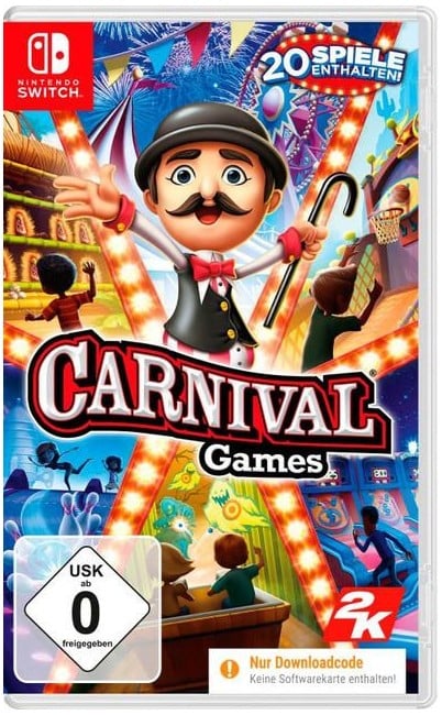 Carnival Games  Code In Box   De Multi In Game