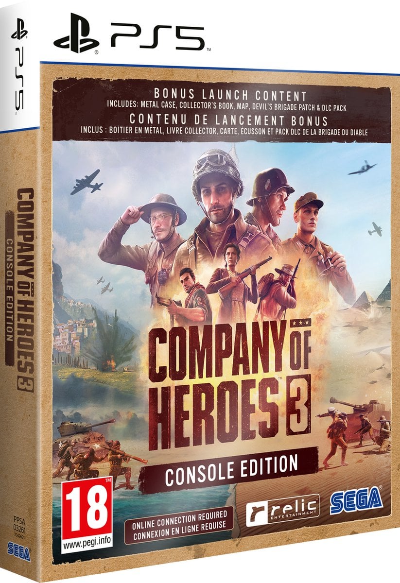 Company Of Heroes Steelbook Edition Playstation