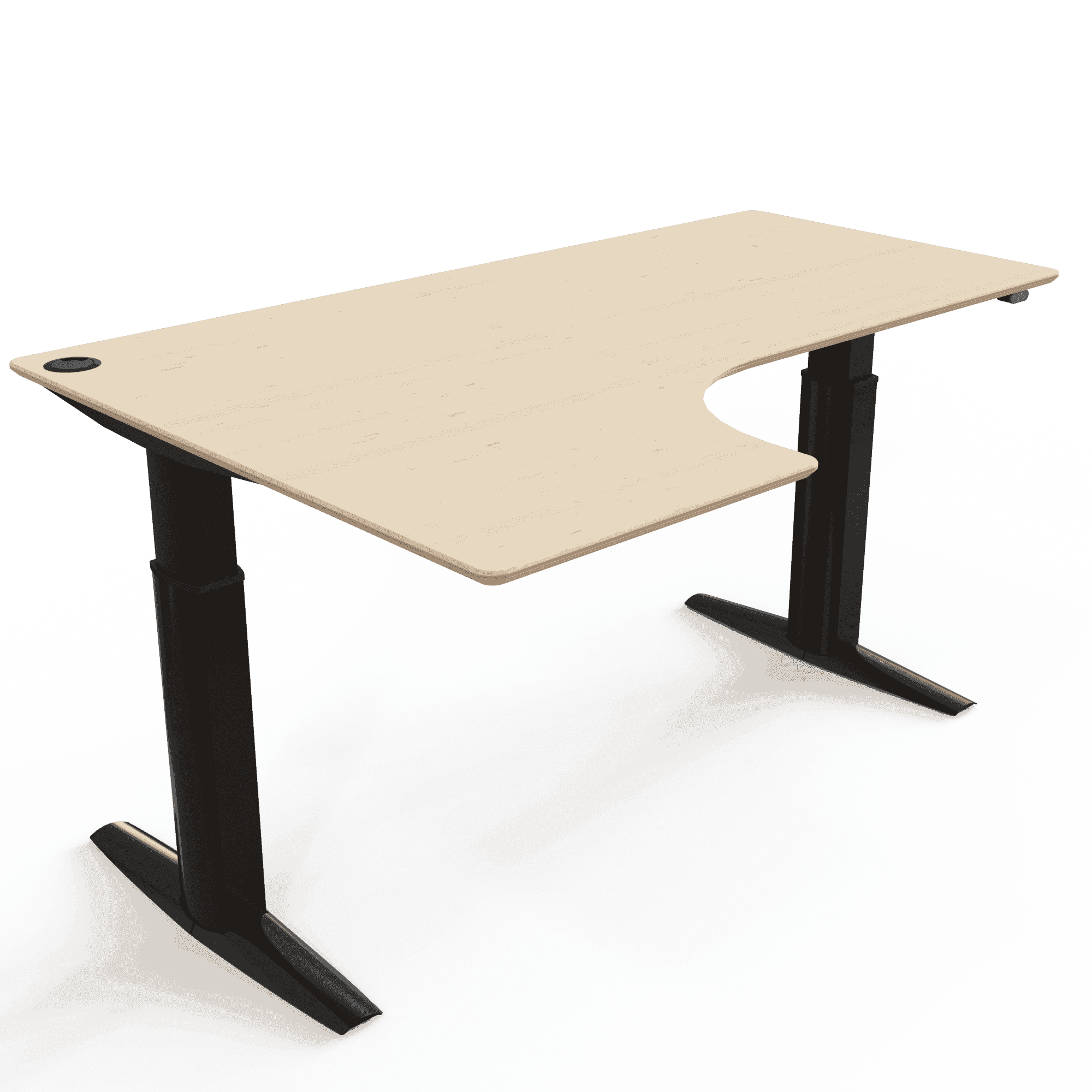Conset Hæve Sænkebord 501-23  -form