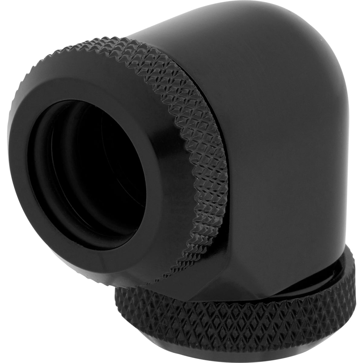 Corsair Hydro Series Xf Hardline 90â 12mm Od Vinklet Fitting Til Flydende Kølesystem -pack Sort Vandkøling Geekd Dk