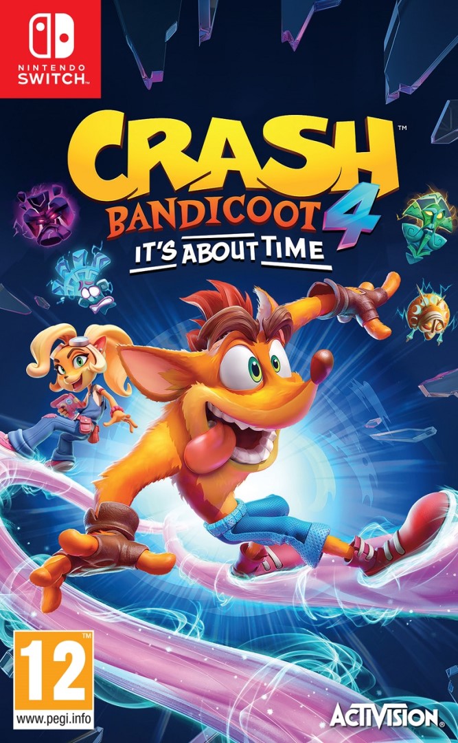 Crash Bandicoot  : Itâ   About Time Nintendo Switch Nintendo Switch Spil Geekd Dk