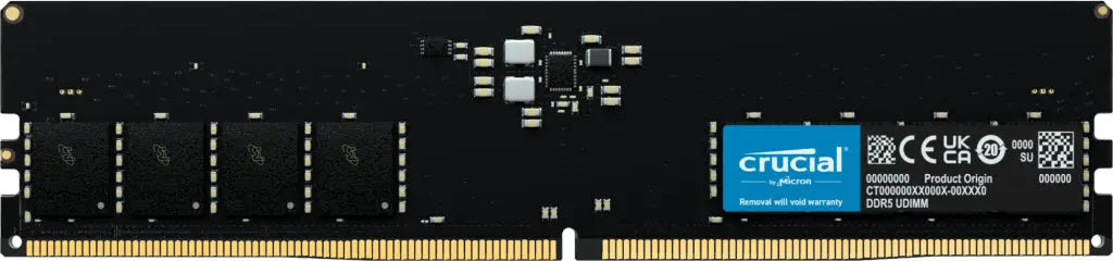 Crucial Ddr5 32gb 4800mhz Cl40 Ikke-ecc