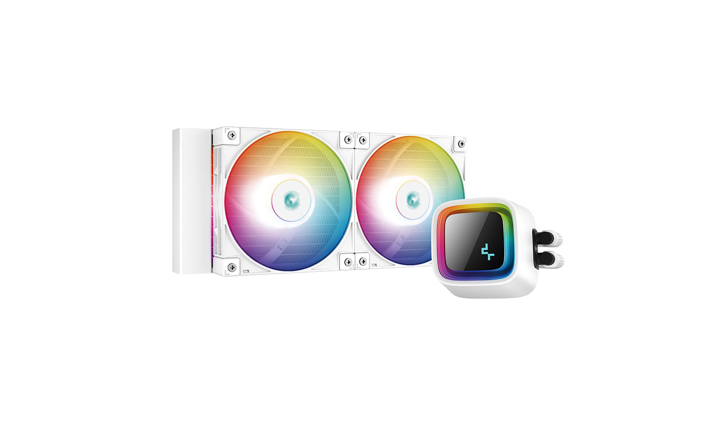 Deepcool Ls520 Wh Processors Flydende Kølesystem -pack Hvid 120 Mm