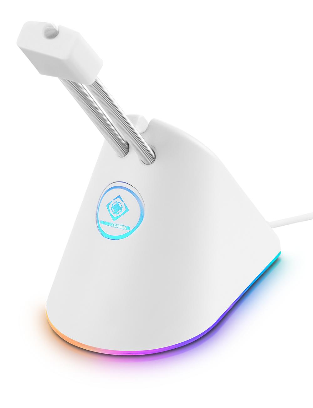 Deltaco Gam-044- -rgb Gaming Muse Bungee Ambidextrous Hvid Geekd Dk