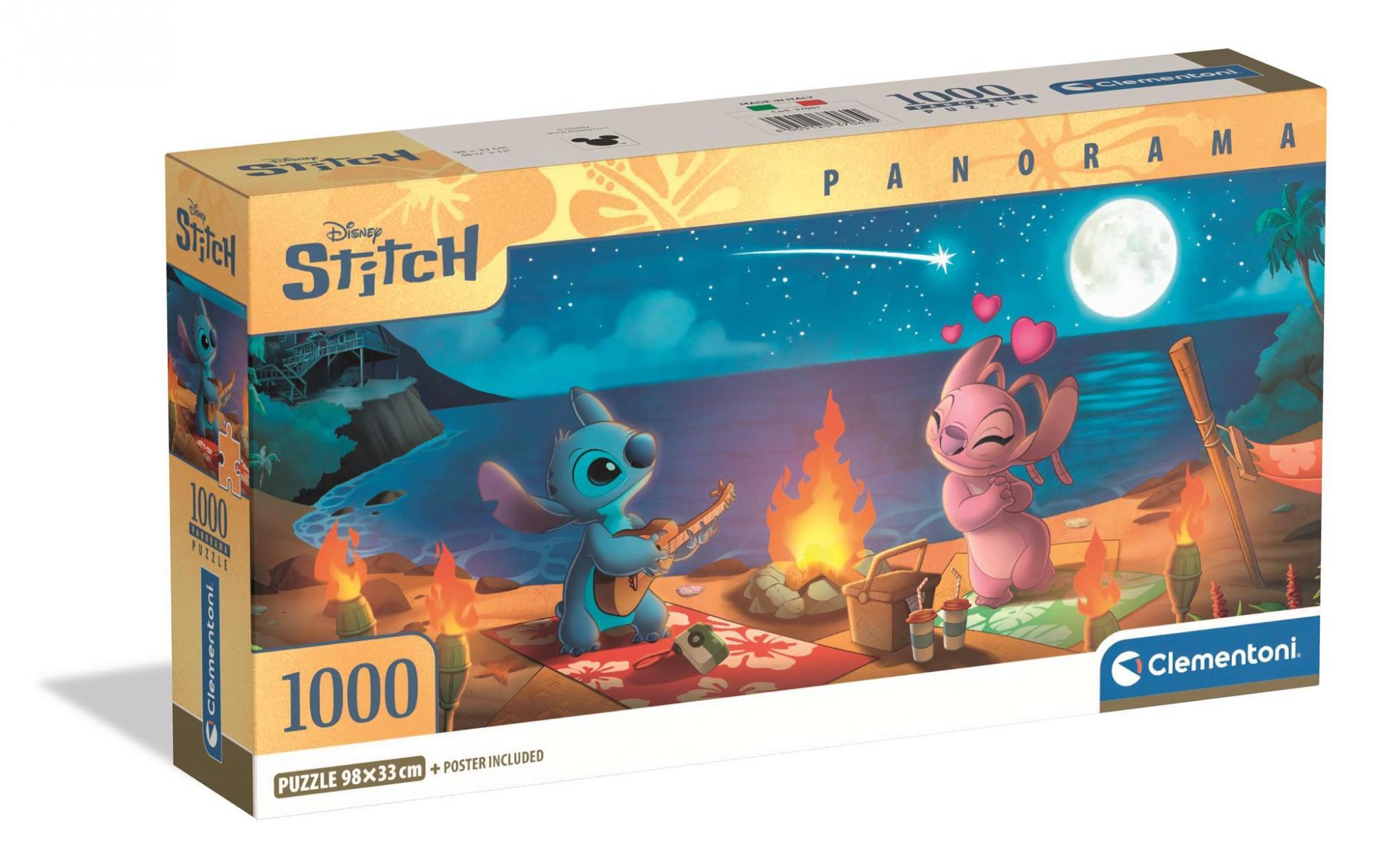 Disney Stitch Panorama   Puslespil Geekd Dk
