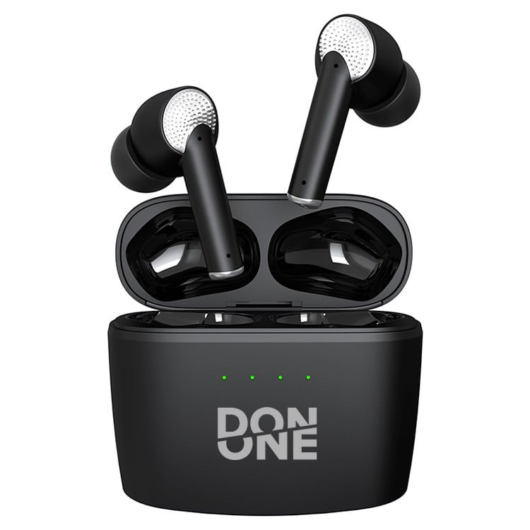 Don One Twsa130 Black True Trådløs Earbuds Anc Enc Headset Geekd Dk