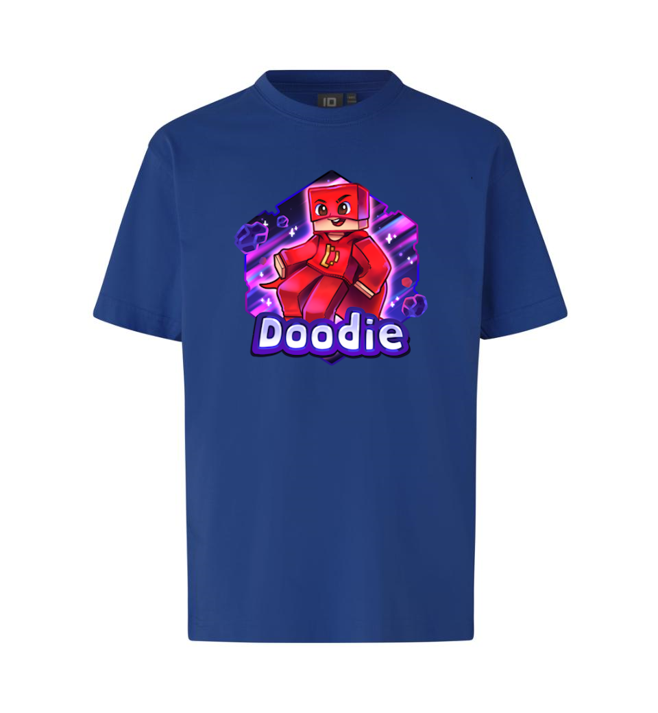 Doodie Tee Blå    -