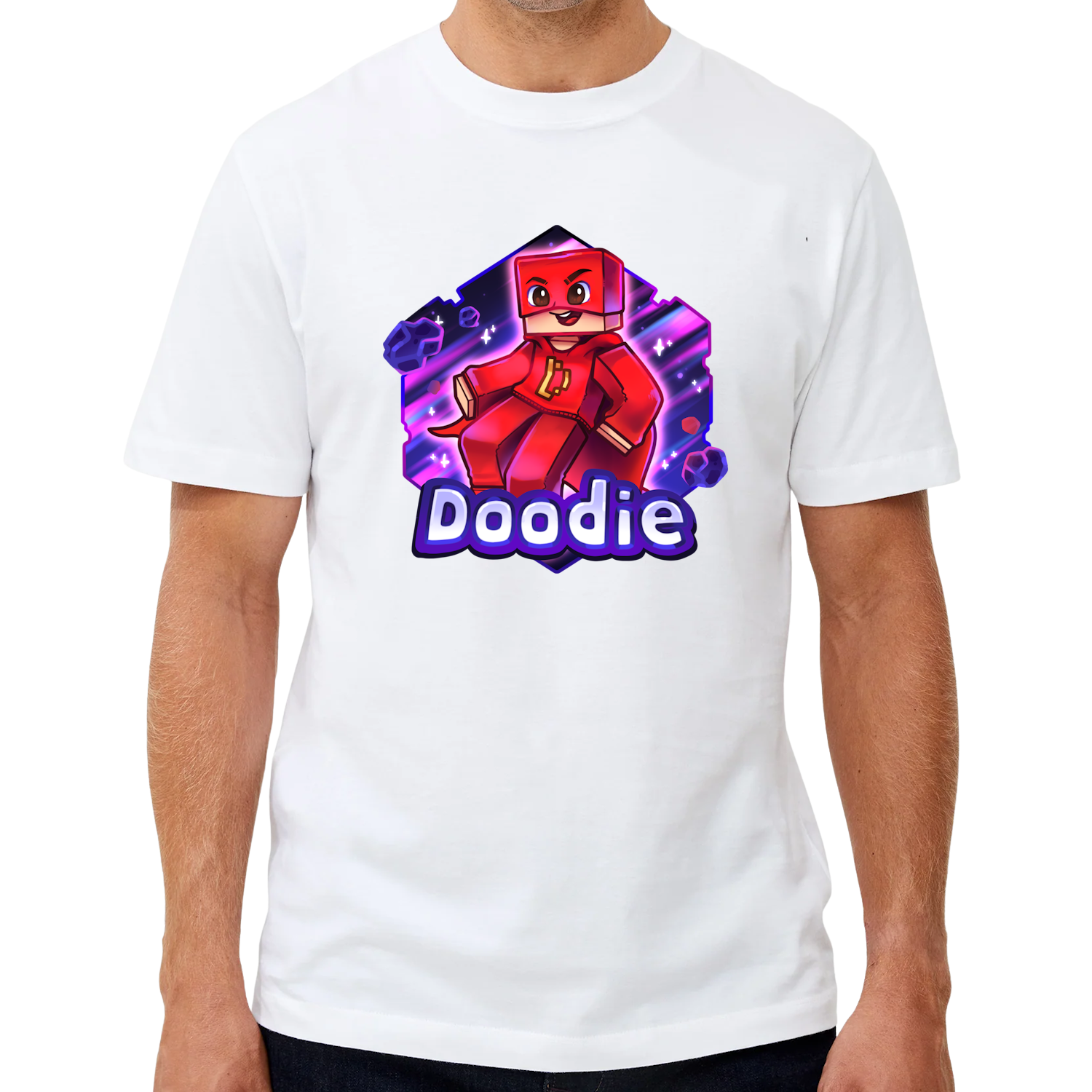 Doodie Tee Hvid    -