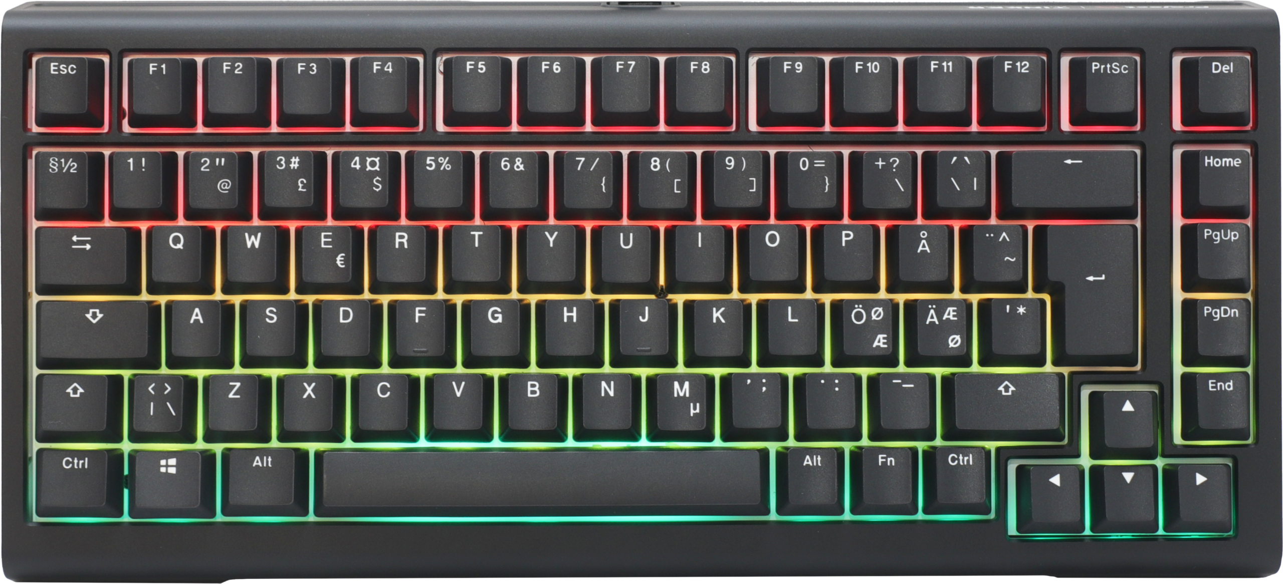 Ducky Tinker75 Prebuilt Iso Black Mx Cherry Brown