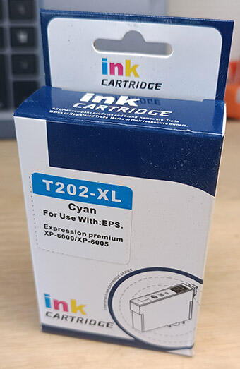Epson 202 Blå Blækpatron C13t02h24010 Kompatibel