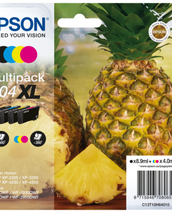 Epson 604  Multipack Sort Gul Cyan Magenta C13t10h64010