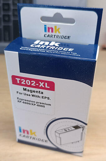 Epson 202 Rød Blækpatron C13t02h34010 Kompatibel