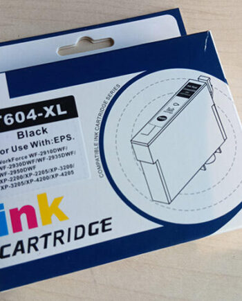 Epson 604  Sort Blækpatron Kompatibel