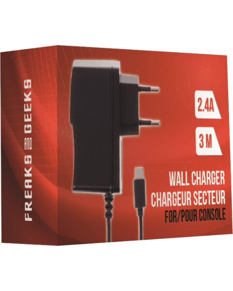 Freaks And Geeks Console Charger 3m Oplader Nintendo Switch Video Games And Consoles Nintendo Switch Accessories Chargers Geekd Dk