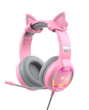 Gaming Headphones Havit Gamenote H2233d  Rgb  Pink