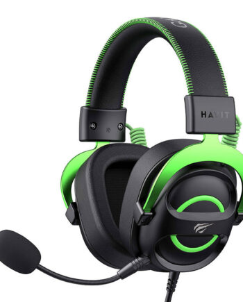 Gaming Headphones Havit H2002e  Black-green  Headset Geekd Dk