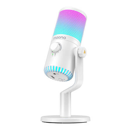 Gaming Microphone Maono Dm30rgb Hvid Mikrofon Geekd Dk