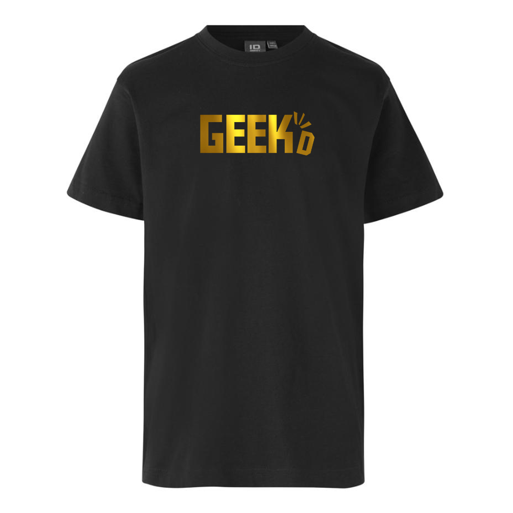 Geekd Guld Logo Tee Sort    -