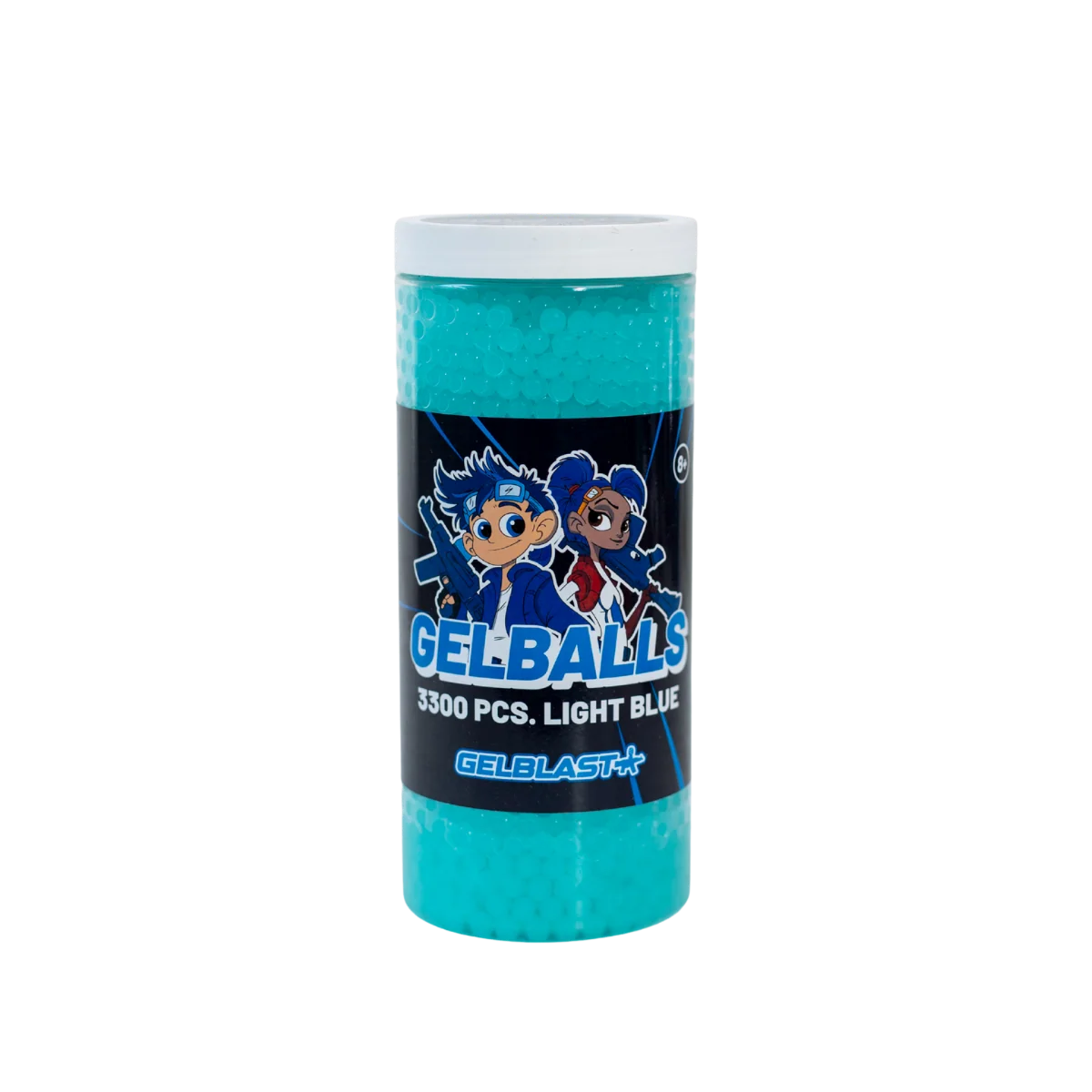Gelblast Gelballs Light Blue   300 Pcs Geekd Dk