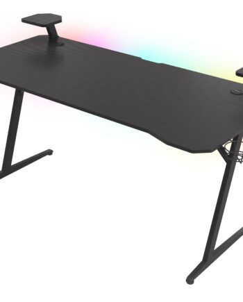 Genesis Holm 510 Rgb Skrivebord Stålramme Sort Gaming Geekd Dk