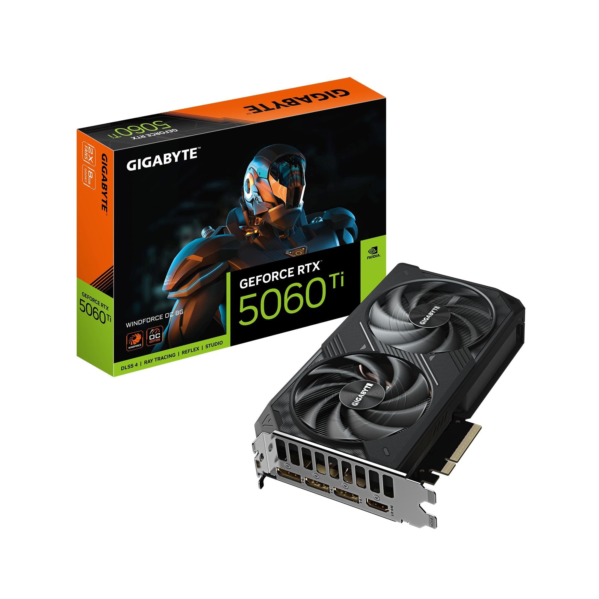 Gigabyte Geforce Rtx 5060 Ti Windforce Oc 8gb