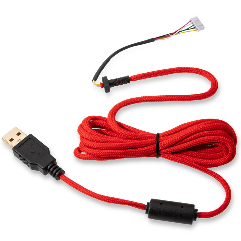 Glorious Forlænger Kabel V2 Rød Usb Kabler Geekd Dk
