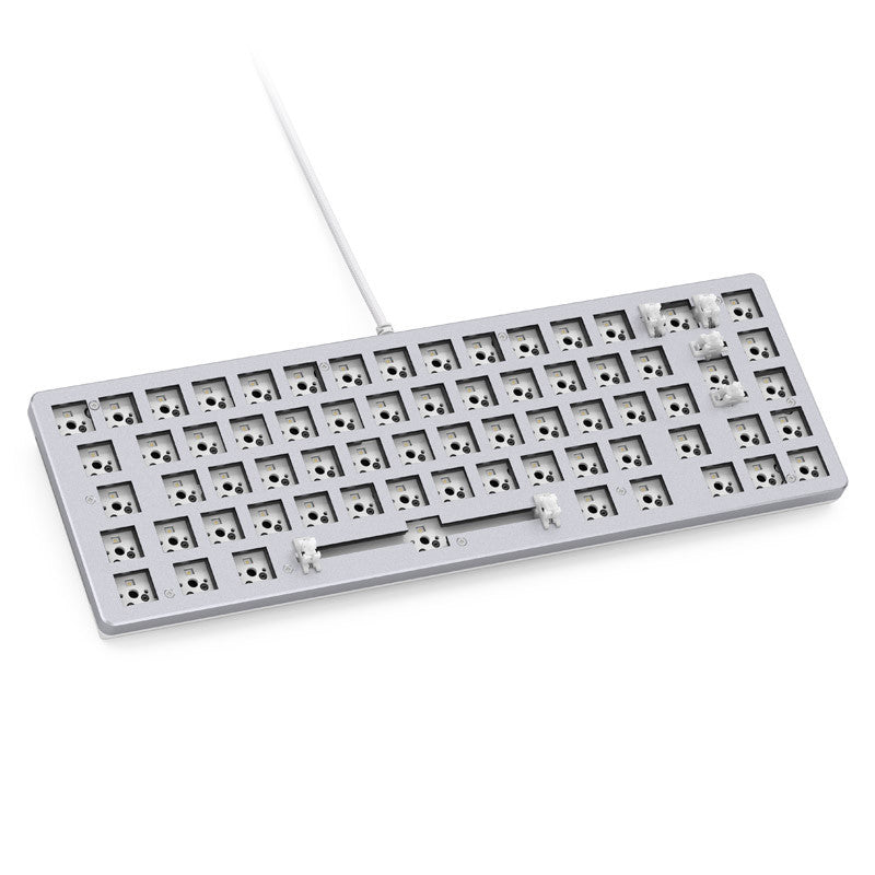 Glorious Gmmk   Compact 65  Barebone  Iso Hvid Tastatur Geekd Dk