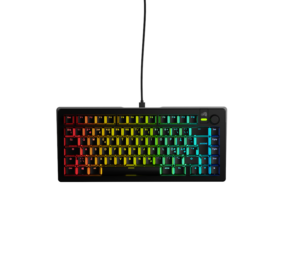 Glorious Gmmk 75 Prebuilt Wired Sort Nd