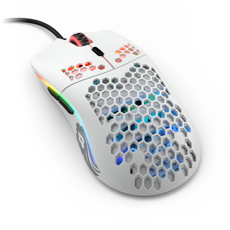 Glorious Model  - Gaming-mouse White Mus Geekd Dk