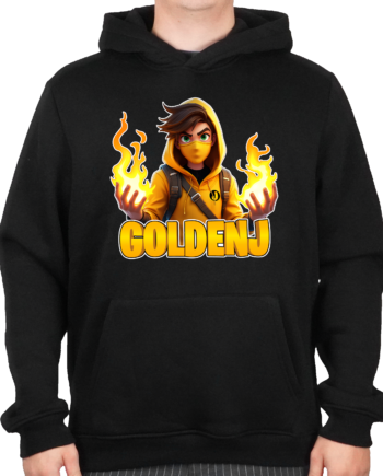 Goldenj Flamme Hoodie    -