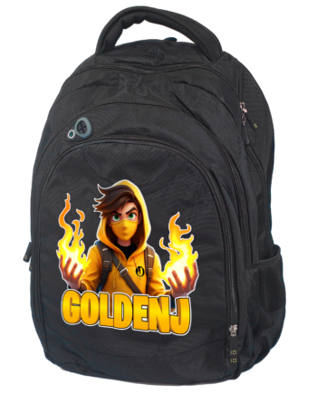 Goldenj Flamme Skoletaske Geekd Dk