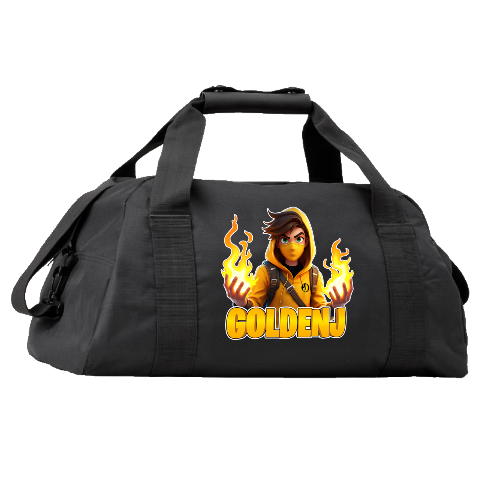 Goldenj Flamme Sportstaske