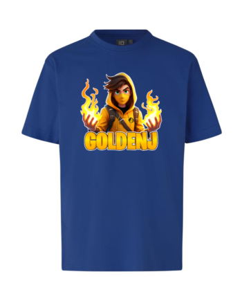 Goldenj Flamme Tee Blå    -