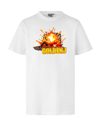 Goldenj Vault Tee Hvid    -