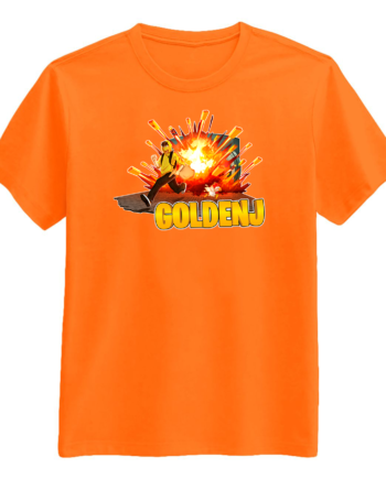 Goldenj Vault Tee Orange    -
