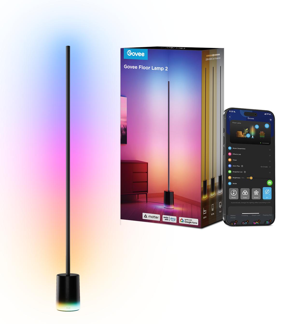 Govee H607c Intelligent Led Gulvlampe Wifi Bluetooth Led Lys Geekd Dk