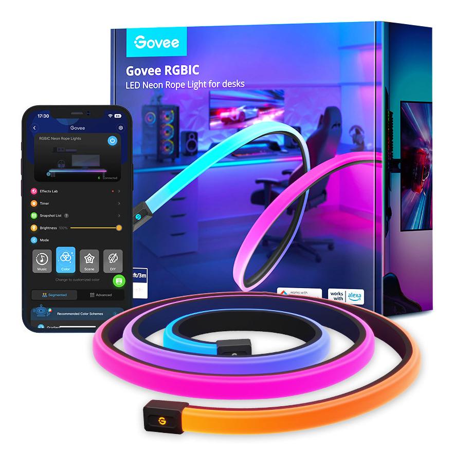Govee H61c3 Intelligent Led Lysstrip Wifi Bluetooth     Geekd Dk