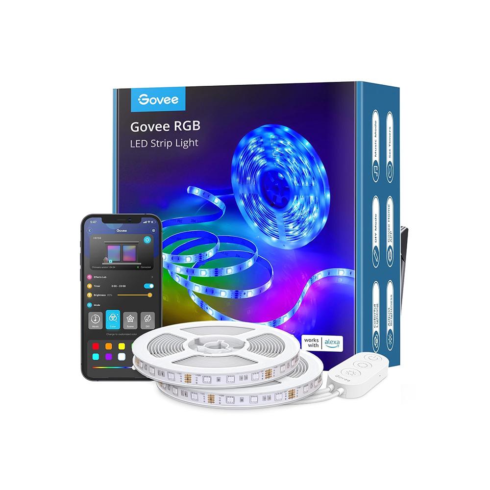 Govee Rgb Led Lysstrip Wifi Bluetooth     Geekd Dk