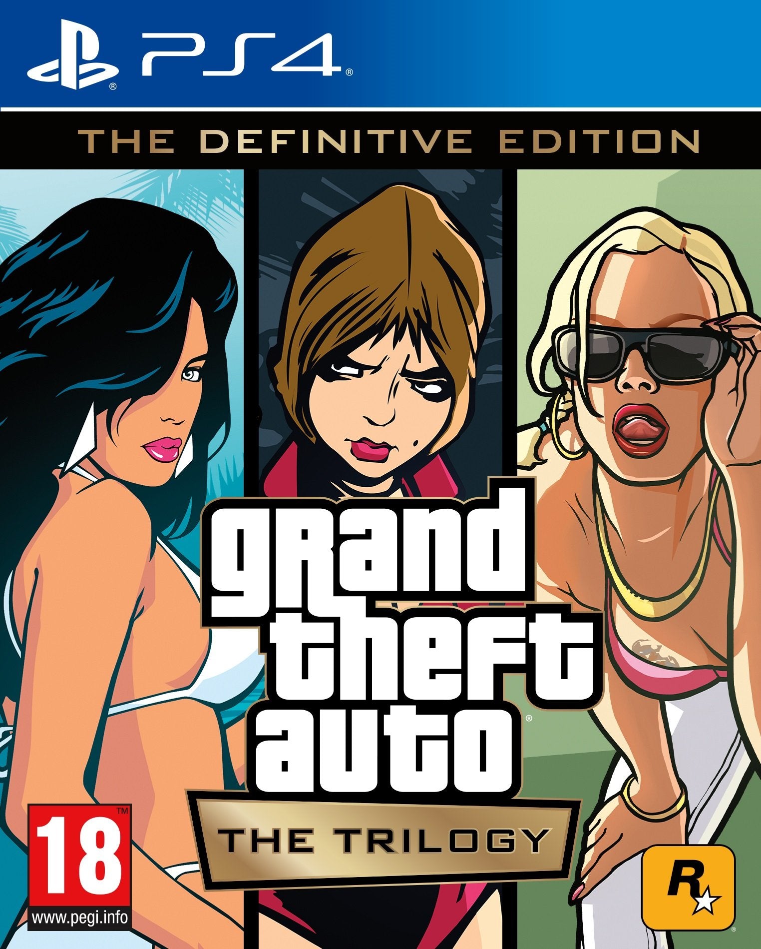 Grand Theft Auto The Trilogy   The Definitive Edition Playstation